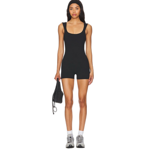 Spiritual Gangster Black Salem Short Bodysuit Romper size XL